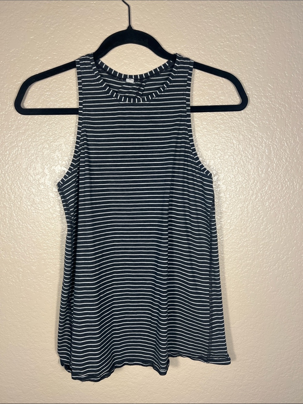 Lululemon Striped Black & White Tank Top - Women